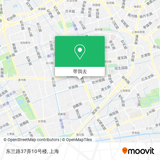 东兰路37弄10号楼地图