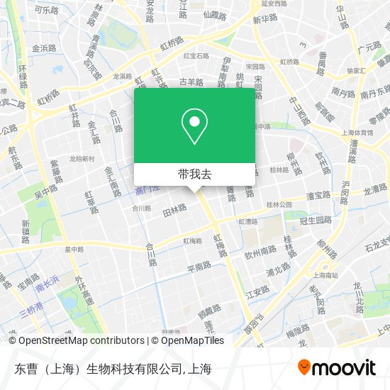 东曹（上海）生物科技有限公司地图