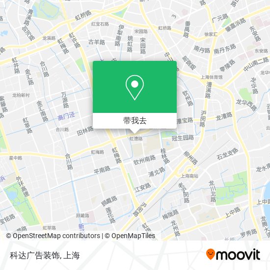 科达广告装饰地图