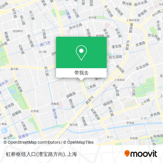 虹桥枢纽入口(漕宝路方向)地图