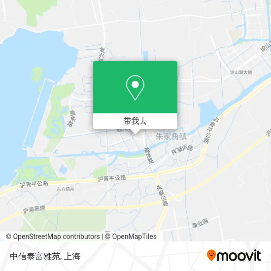 中信泰富雅苑地图