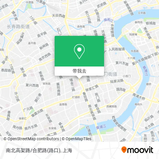 南北高架路/合肥路(路口)地图