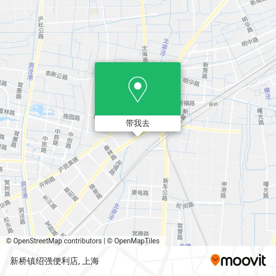 新桥镇绍强便利店地图