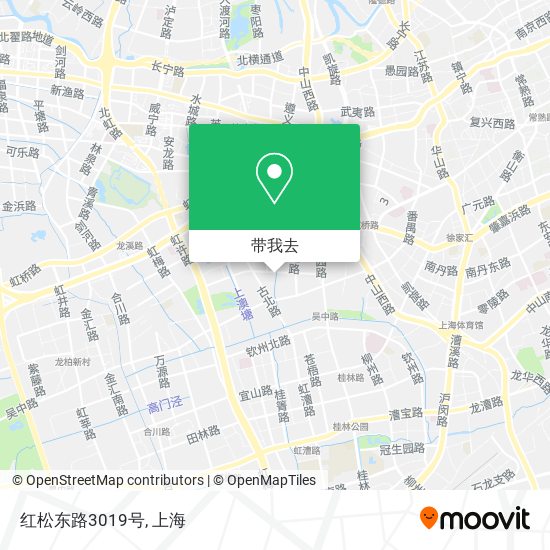 红松东路3019号地图