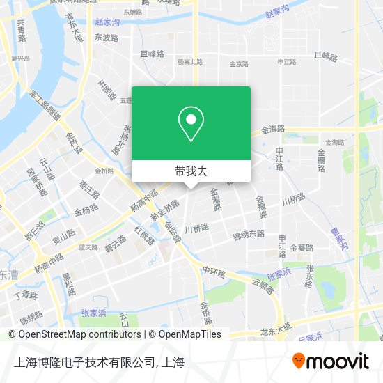 上海博隆电子技术有限公司地图
