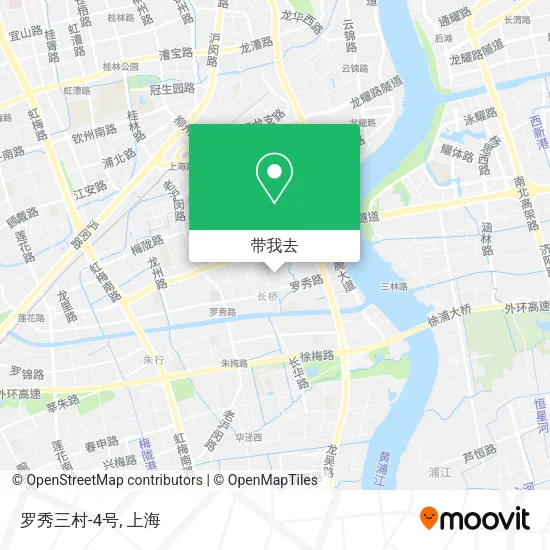 罗秀三村-4号地图