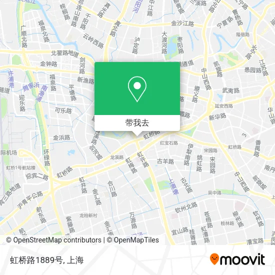 虹桥路1889号地图