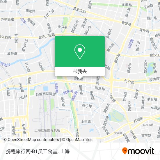 携程旅行网-B1员工食堂地图