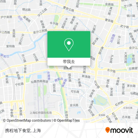 携程地下食堂地图