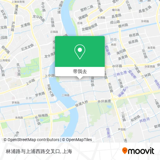 林浦路与上浦西路交叉口地图