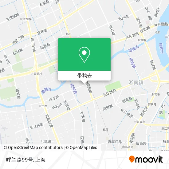 呼兰路99号地图