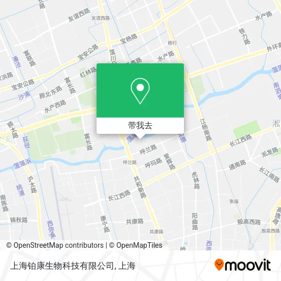 上海铂康生物科技有限公司地图
