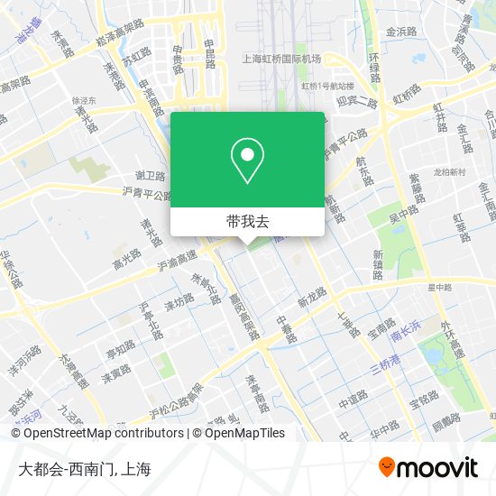 大都会-西南门地图