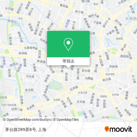 茅台路289弄8号地图