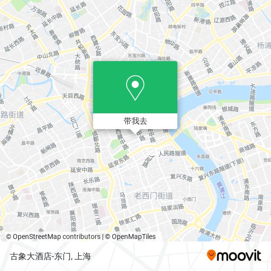 古象大酒店-东门地图