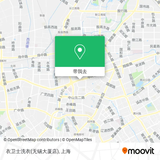 衣卫士洗衣(无锡大厦店)地图