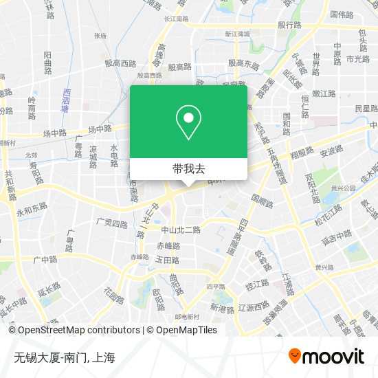 无锡大厦-南门地图
