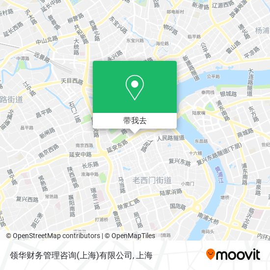 领华财务管理咨询(上海)有限公司地图