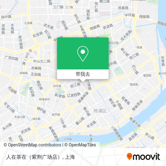 人在茶在（紫荆广场店）地图