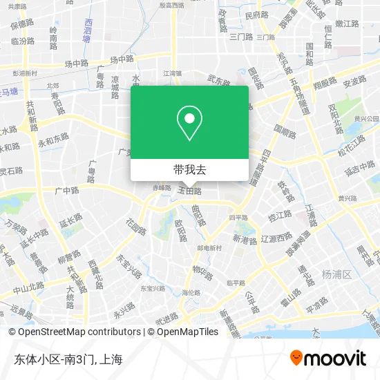 东体小区-南3门地图