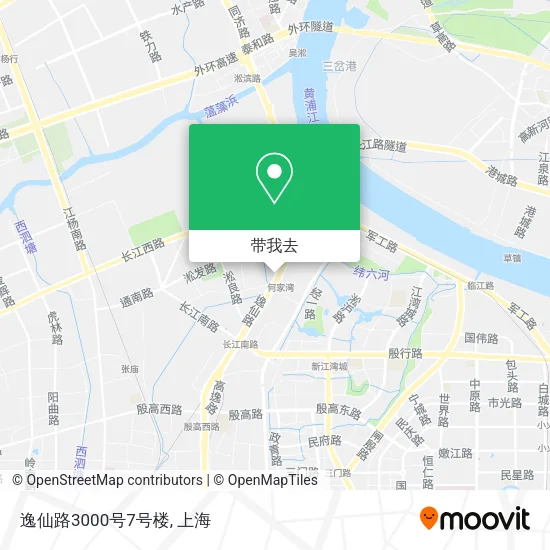 逸仙路3000号7号楼地图