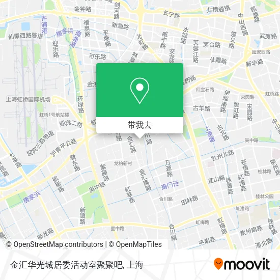 金汇华光城居委活动室聚聚吧地图