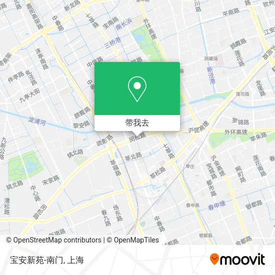宝安新苑-南门地图