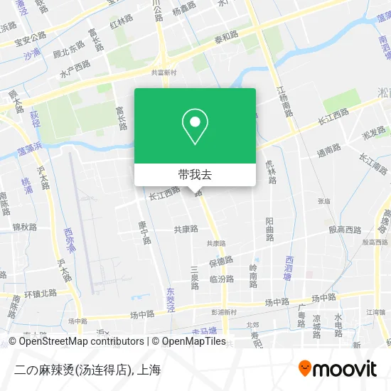 二の麻辣烫(汤连得店)地图