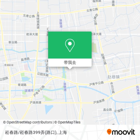 崧春路/崧春路399弄(路口)地图