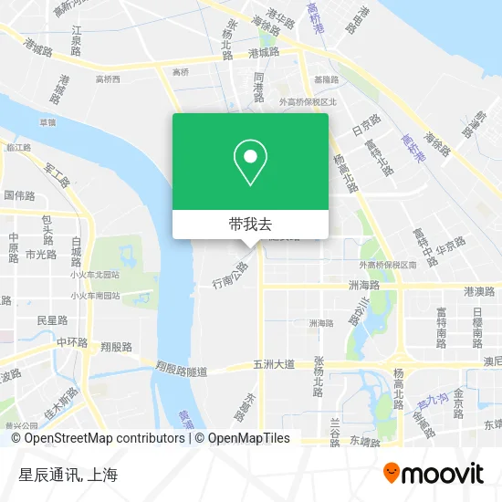 星辰通讯地图