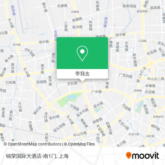 锦荣国际大酒店-南1门地图