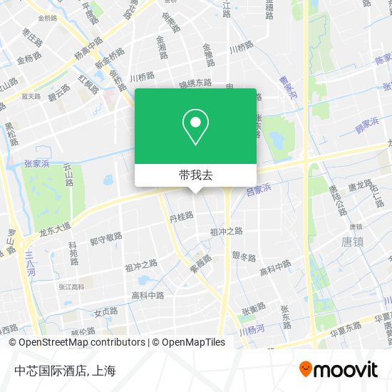 中芯国际酒店地图