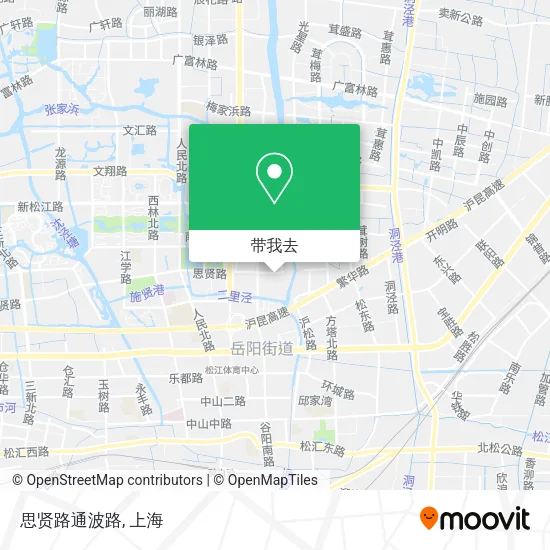 思贤路通波路地图