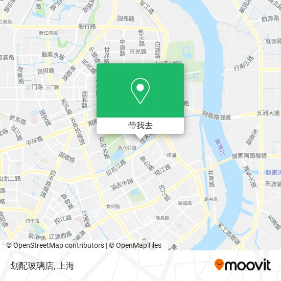 划配玻璃店地图