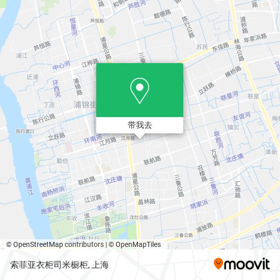 索菲亚衣柜司米橱柜地图