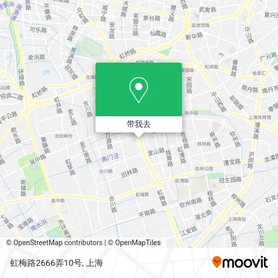虹梅路2666弄10号地图
