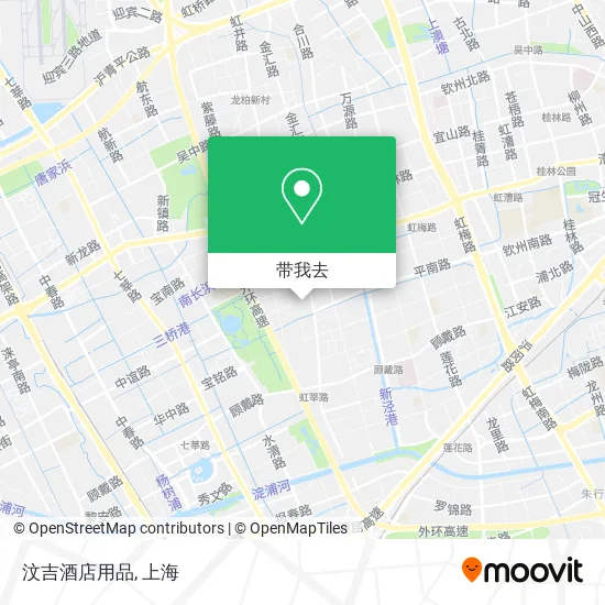 汶吉酒店用品地图