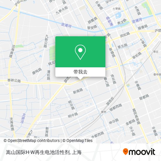 嵩山国际H·W再生电池活性剂地图
