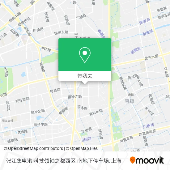 张江集电港·科技领袖之都西区-南地下停车场地图