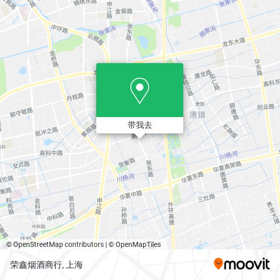 荣鑫烟酒商行地图