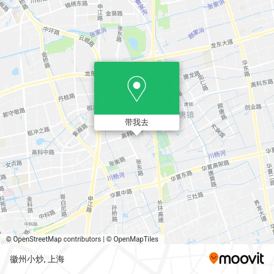 徽州小炒地图
