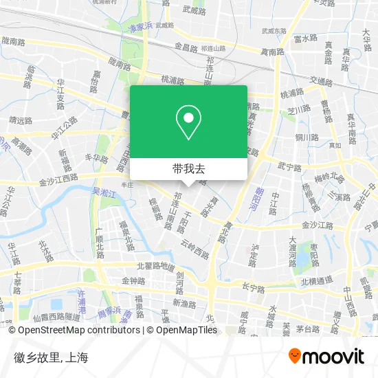 徽乡故里地图
