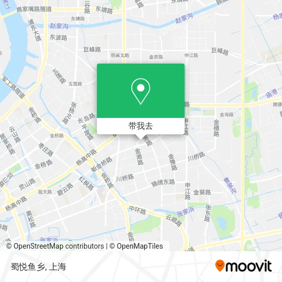 蜀悦鱼乡地图