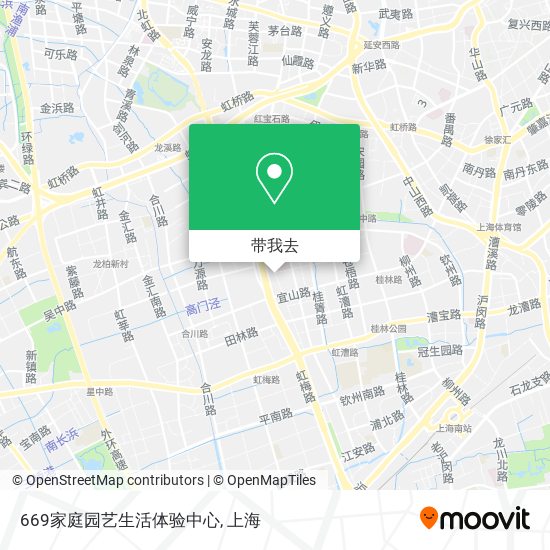 669家庭园艺生活体验中心地图