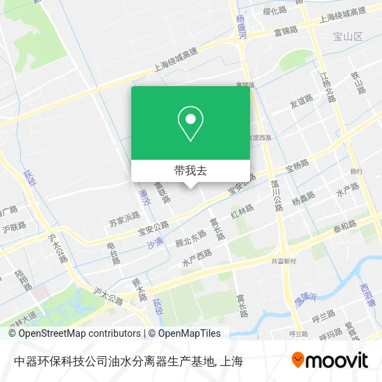 中器环保科技公司油水分离器生产基地地图
