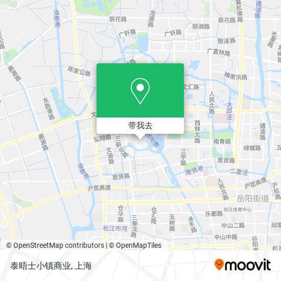 泰晤士小镇商业地图