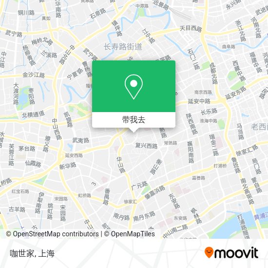 咖世家地图