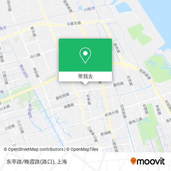 东亭路/晚霞路(路口)地图