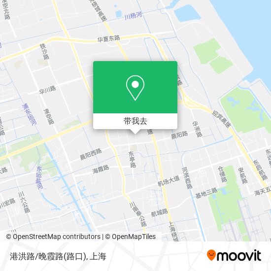 港洪路/晚霞路(路口)地图