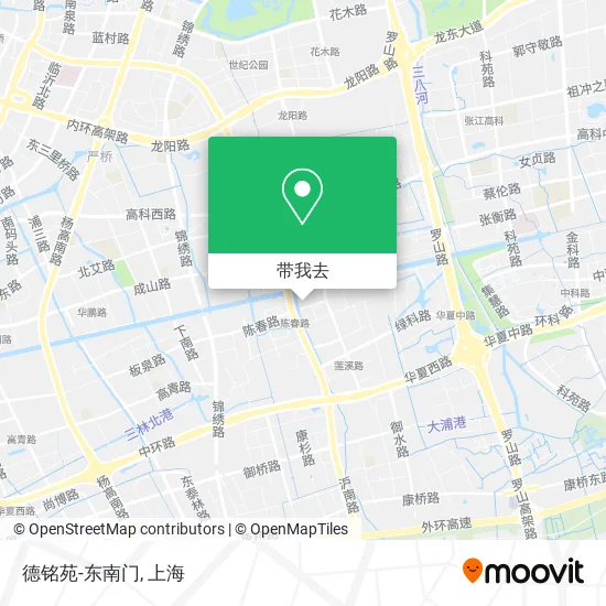 德铭苑-东南门地图